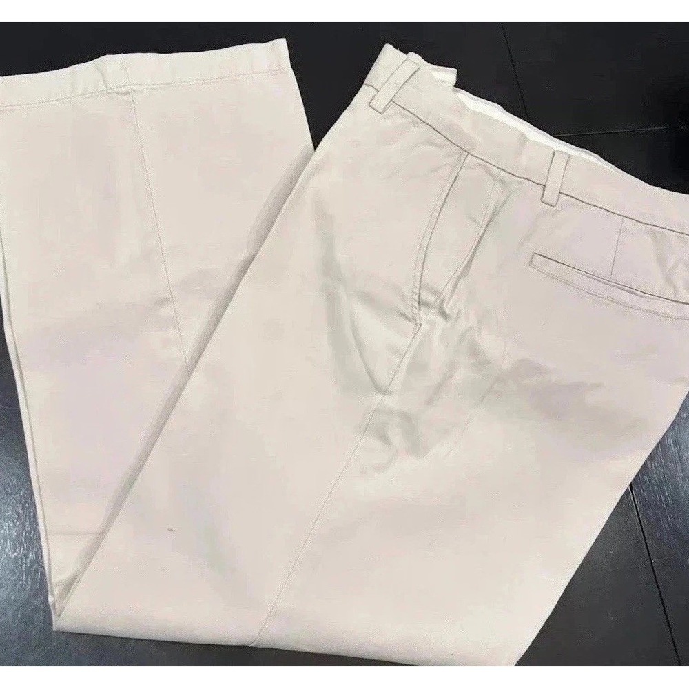 Banana Republic Pants Mens 34x29 Stone Flat Front Cotton Recently Dry Cleaned